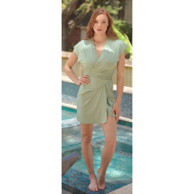 The Day Green Wrap Dress